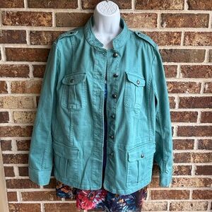 Talbots Seafoam Green Jacket